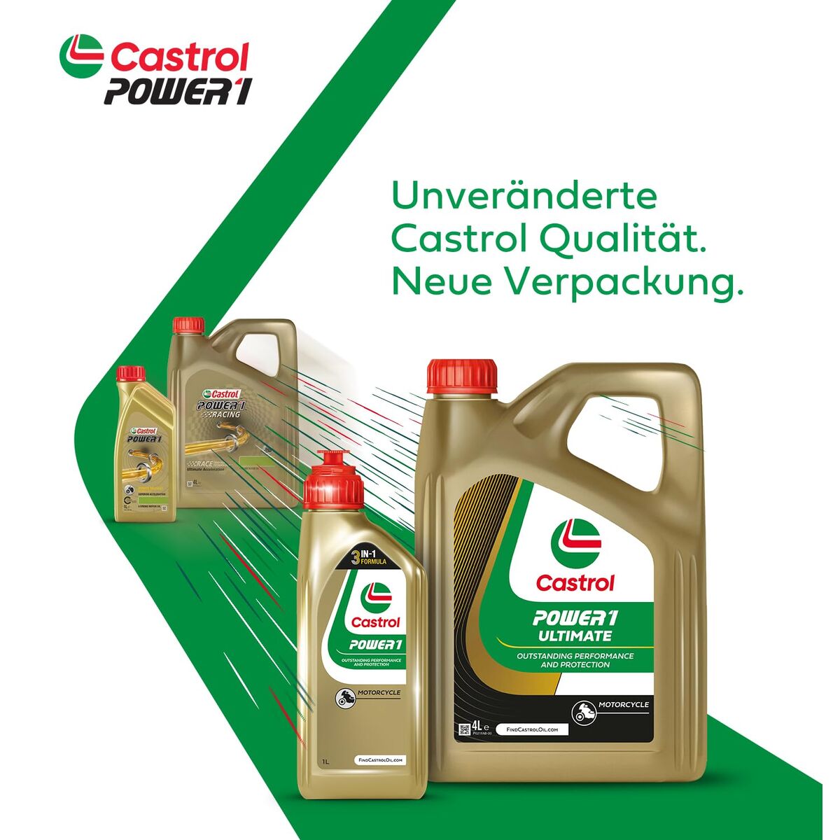 motorolie voor Motor Castrol Power1 4T 15W50