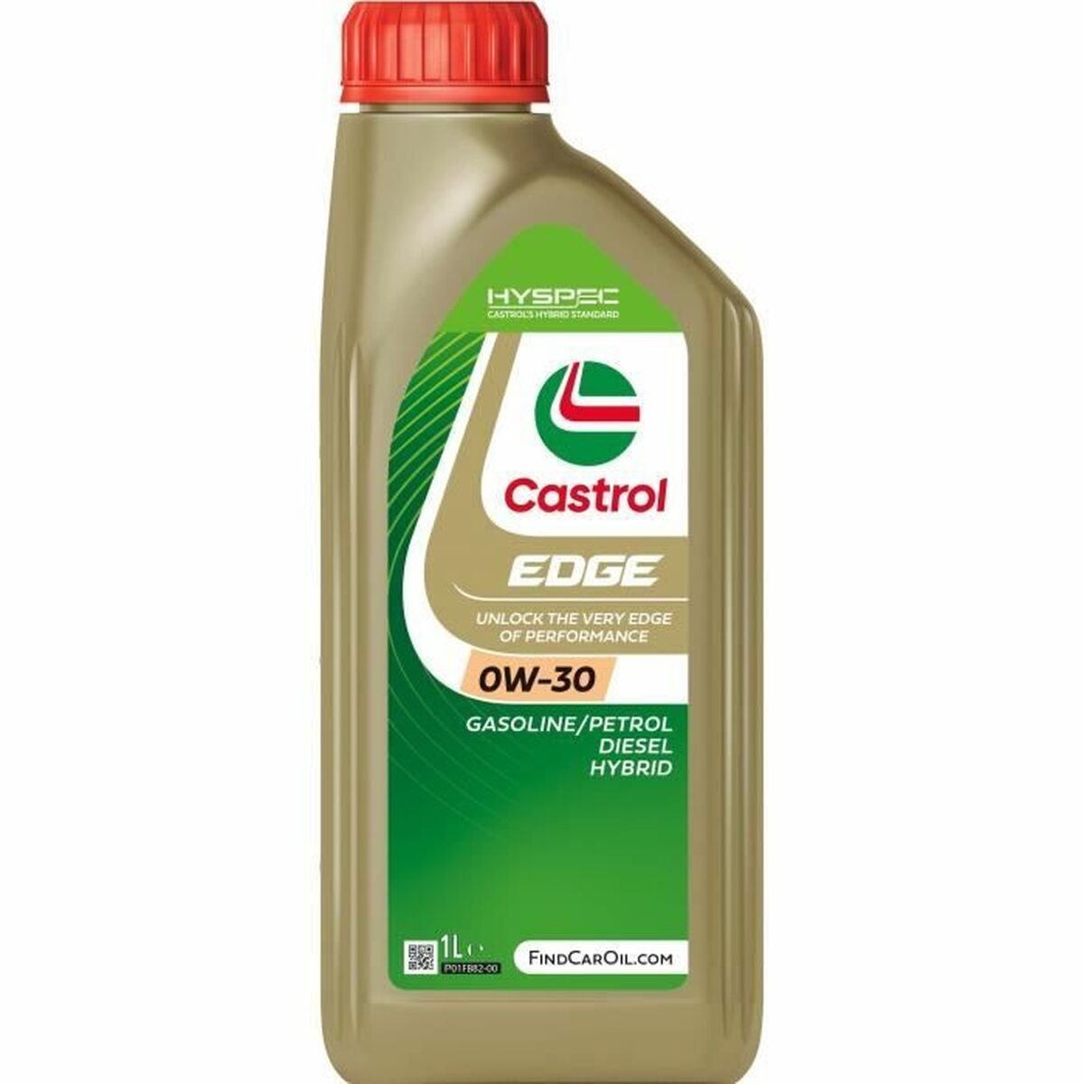 Motorolie Castrol EDGE Benzine en Diesel Hybrid 0W30 1 L