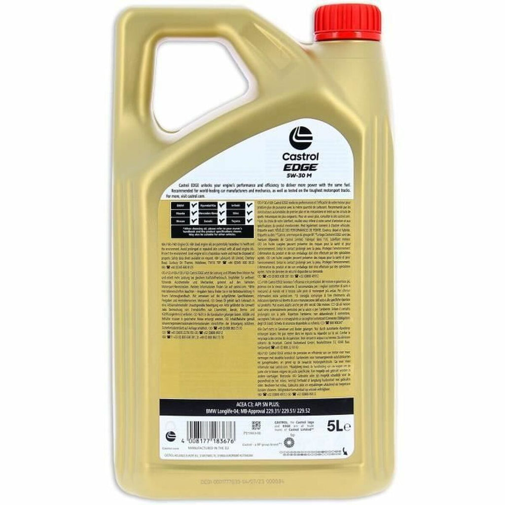 Motorolie Castrol Edge Benzine/Diesel Hybrid 5W30 M 5L