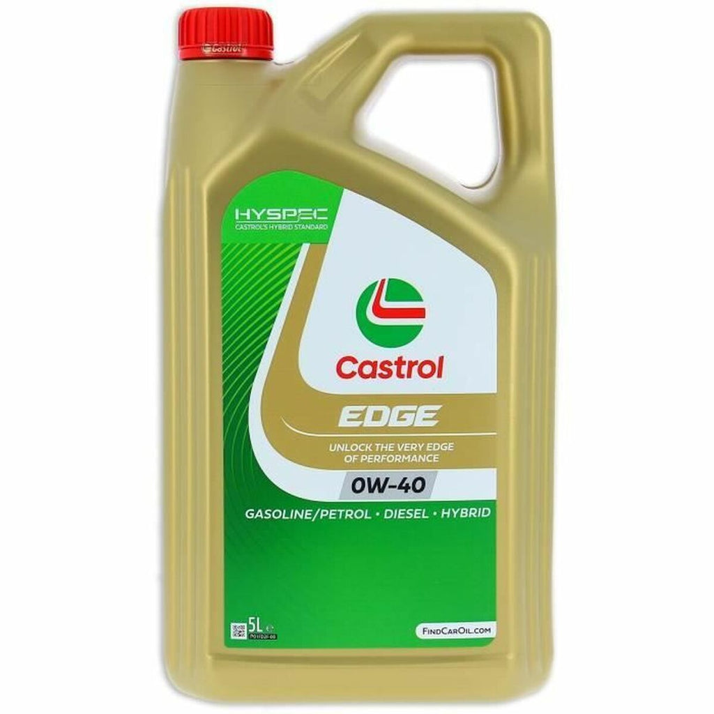 Motorolie Castrol Edge Petrol Diesel Hybrid 0w40 5L C3