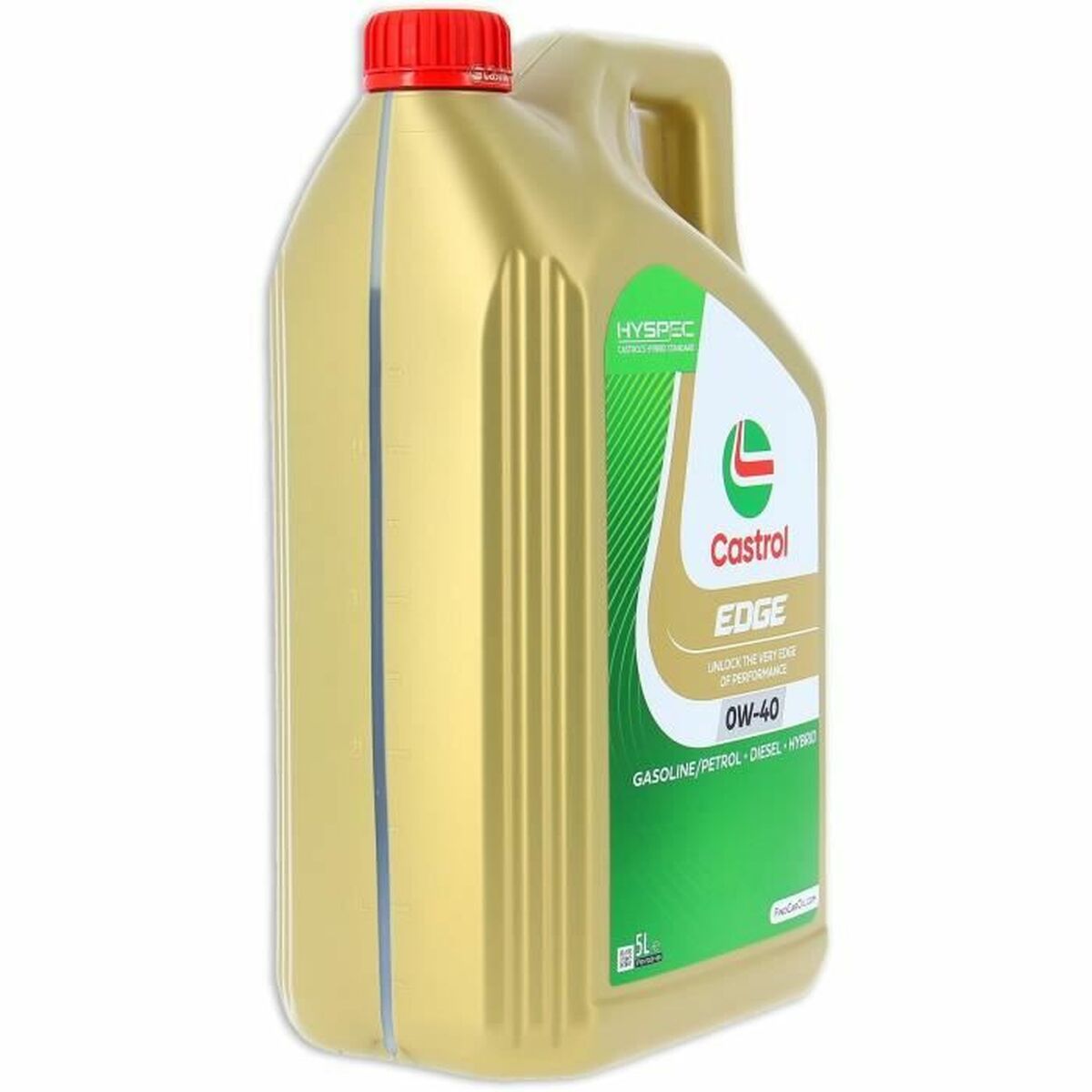 Motorolie Castrol Edge Petrol Diesel Hybrid 0w40 5L C3