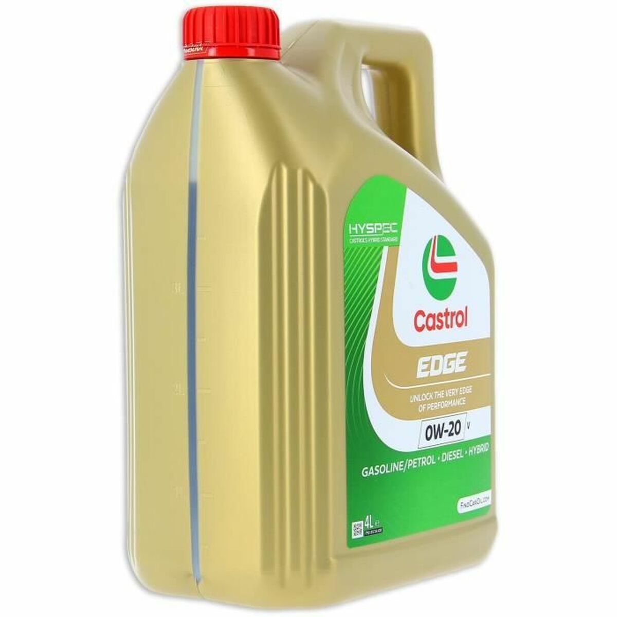 Motorolie Castrol EDGE Benzine/Diesel Hybrid 0W20 V 4L
