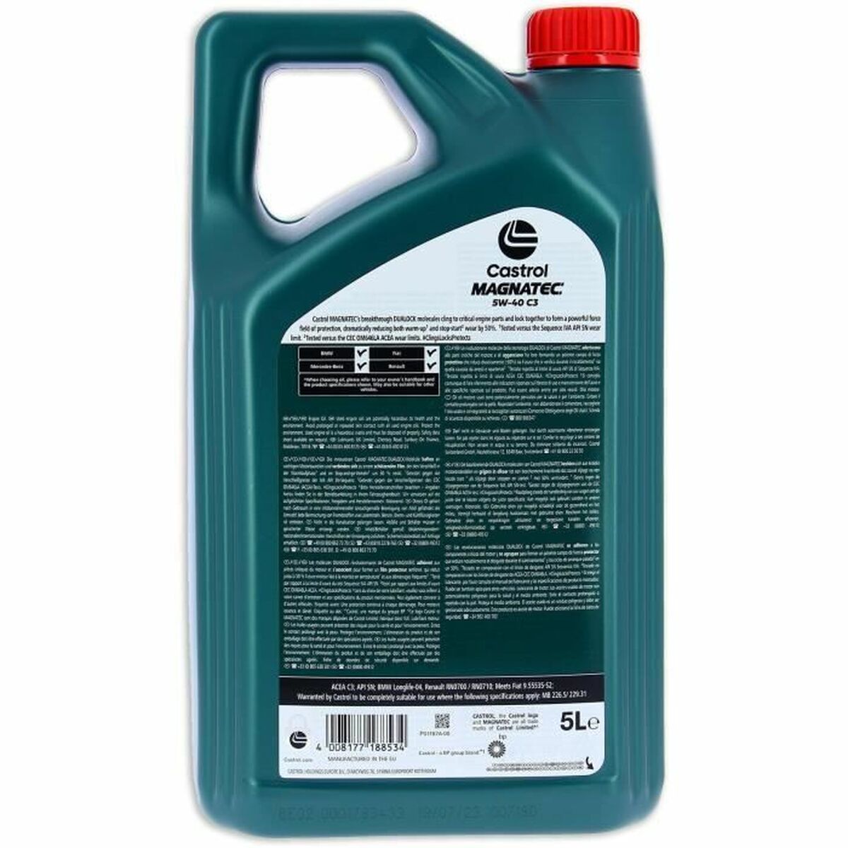 Motorolie Castrol Magnatec Benzine/Diesel 5W40 5 L