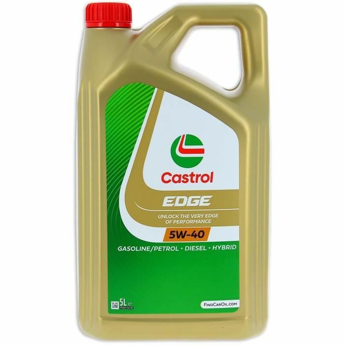 Motorolie Castrol Edge Benzine/Diesel Hybrid 5W40 5L