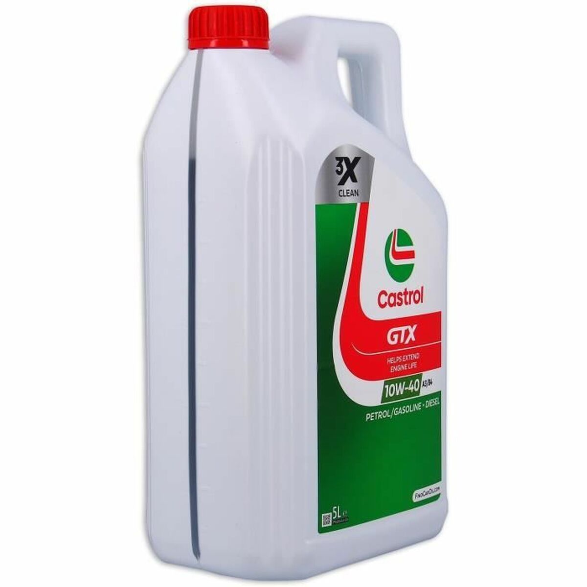 Motorolie Castrol GTX Petrol Diesel 10W40 A3/B4 5L