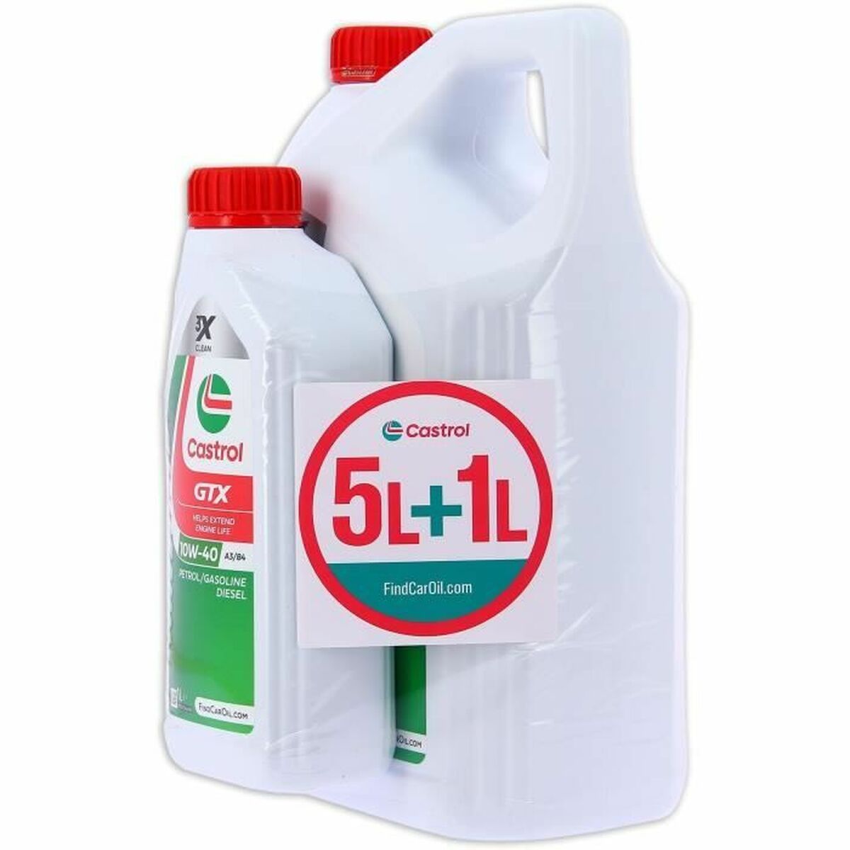 Motorolie Castrol GTX 10W40 A3/B4 6L